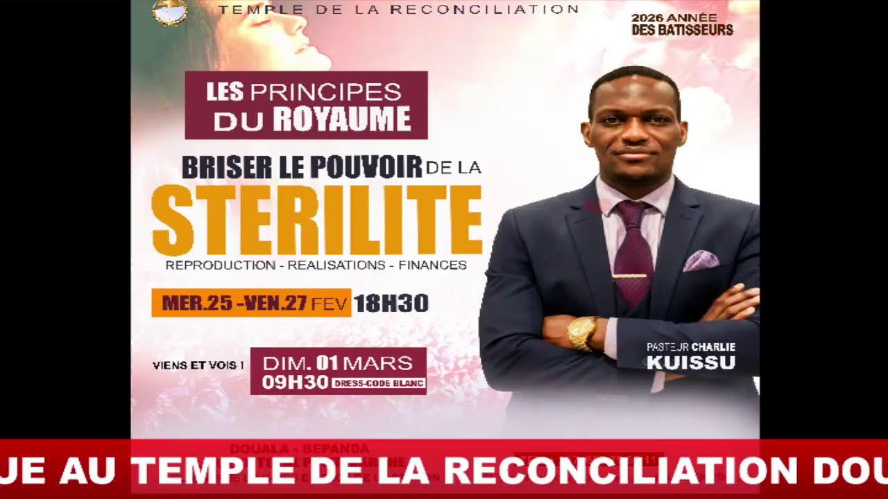 LES PRINCIPES DU ROYAUME ( briser le pouvoir de la sterilité)