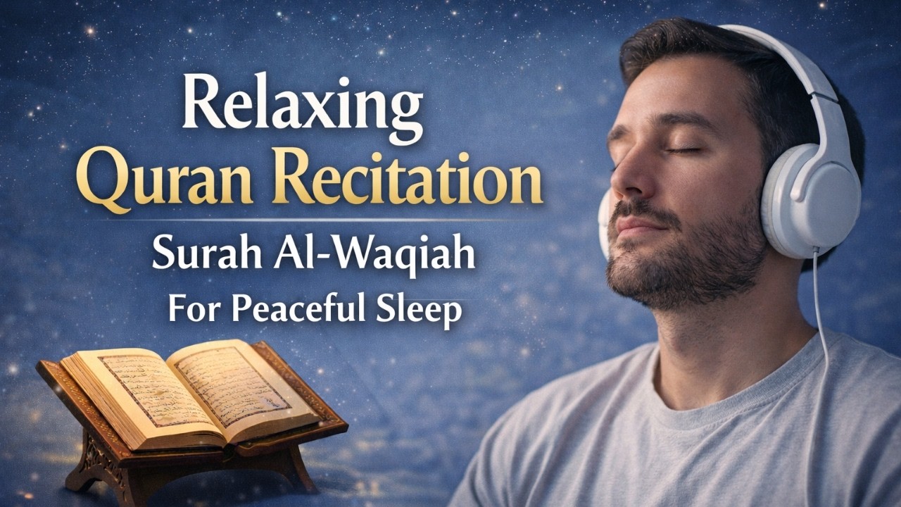 Live: Surah Al-Waqiah Recitation for Peaceful Sleep | Relaxing Quran for Tranquility