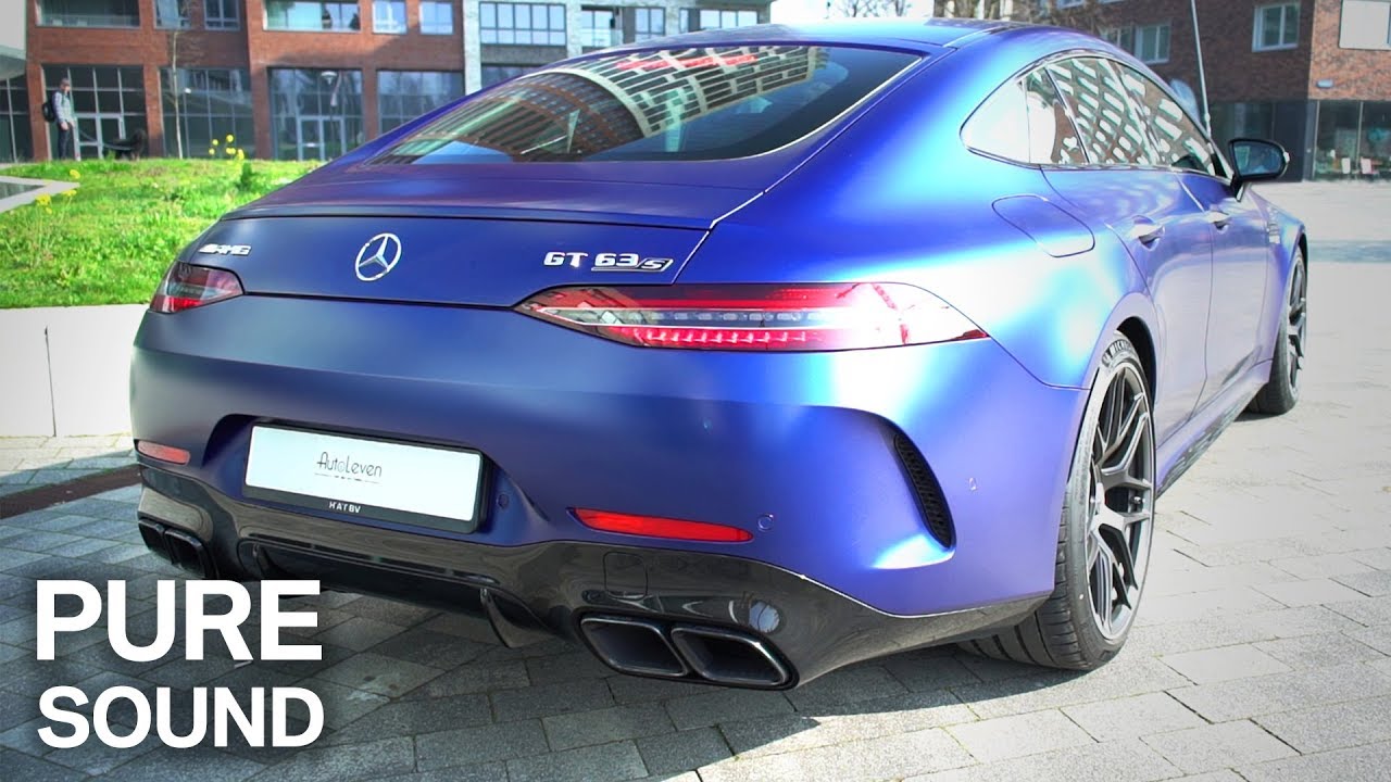 2019 Mercedes AMG GT 63 S 4-Door Coupé (639hp) - PURE SOUND!