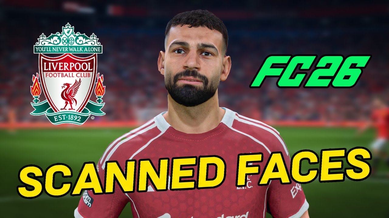 FC 26 - All Liverpool Player FACES and RATINGS