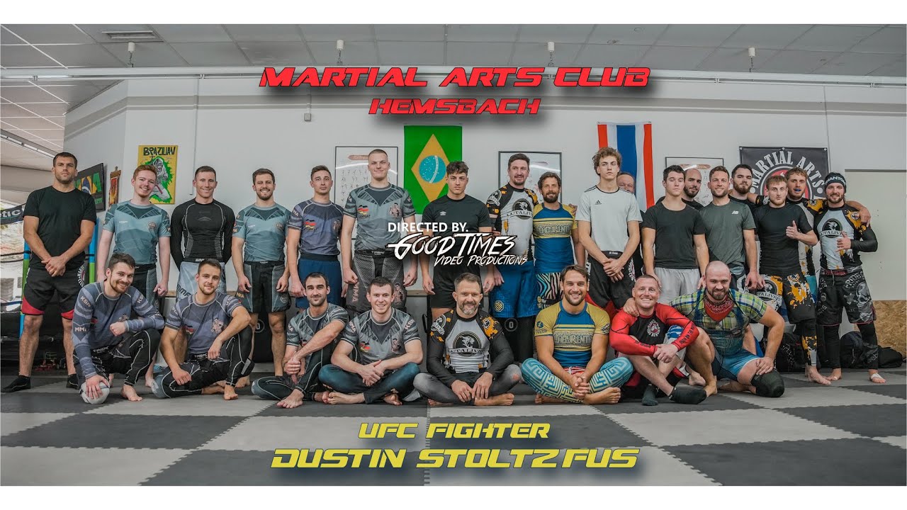 UFC / Dustin Stoltzfus Butterflyguard Seminar / After Movie Seminar / Martial Arts Club Hemsbach 4K