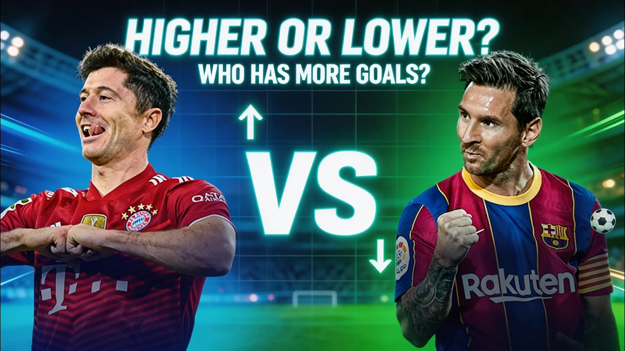 Who Has More Goals? Football Higher or Lower LIVE ⚽