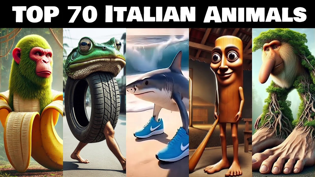 top 70 italian brainrot animals