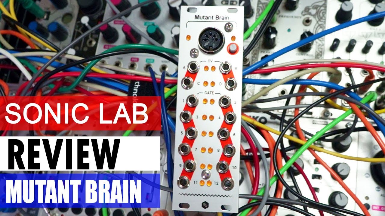 Модуль конвертера MIDI Hex Inverter Mutant Brain Eurorack — обзор SonicLAB