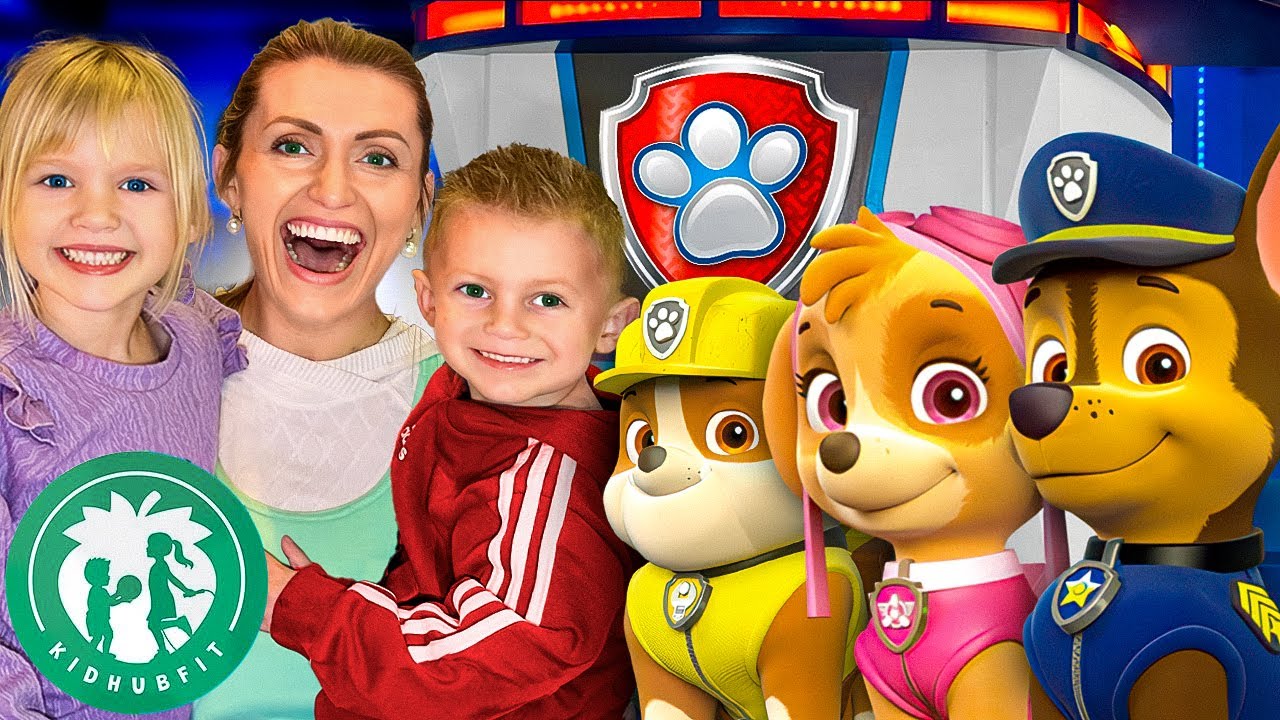 Paw Patrol Active Adventure with Kid Hub Fit 🐕 | Exercise for Kids 💪 | Educational Children’s Video