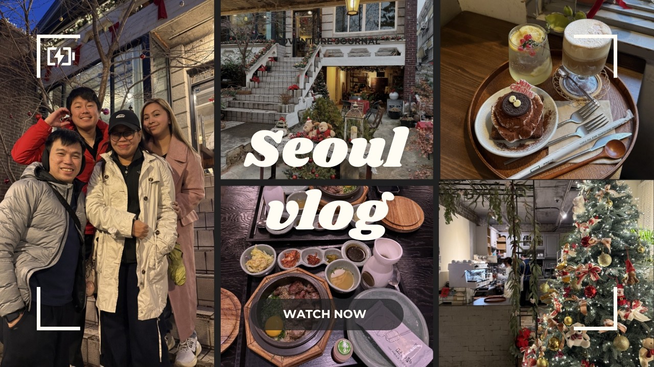 Day 10 & 11 Seoul Vlog | Cafe Hoping in Hongdae ☕| Jajangmyeong 🍝 | Pojangmacha| K-Mecca Myeongdong✨
