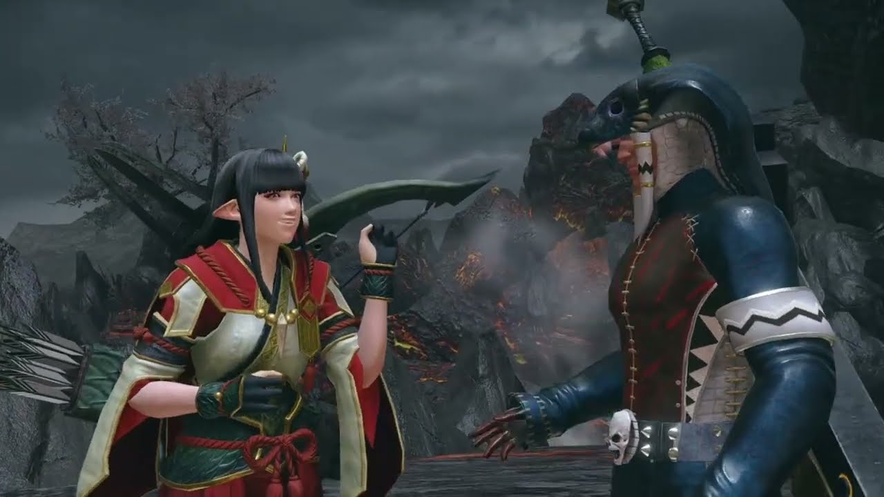 Monster Hunter rise: Sunbreak Master Rank Hunt a Pyre Rakna Kadaki
