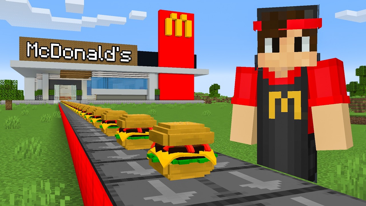 How I Started McDonalds Tycoon in Minecraft