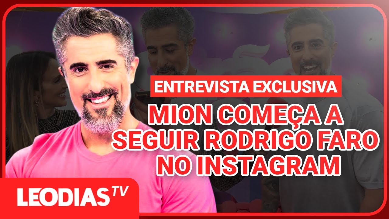 ENTREVISTA EXCLUSIVA: MARCOS MION VOLTA A SEGUIR RODRIGO FARO E ABRE O JOGO SOBRE O CALDEIRÃO
