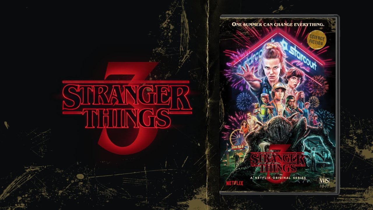 STRANGER THINGS 3 DVD