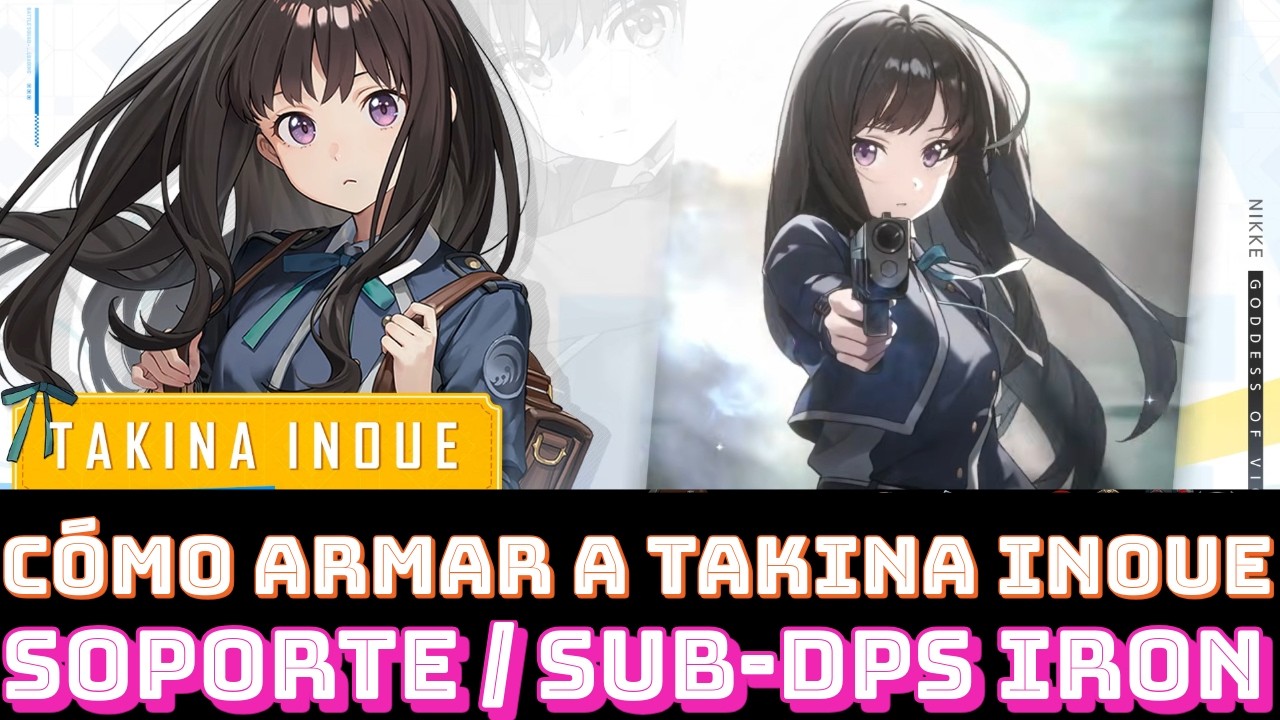 CÓMO ARMAR A TAKINA INOUE 💫 SUPPORT / SUB-DPS ❇️