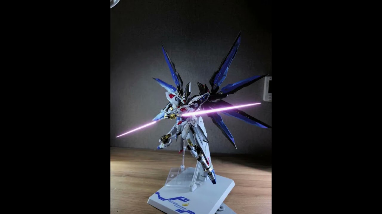 Metal Build Strike Freedom Gundam #gundam #gunpla #gunplacustom #gunplabuilder #shorts #gundamseed