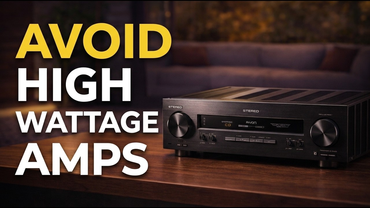 Avoid High Wattage Amps – Here’s What Actually Matters (2026 Guide)