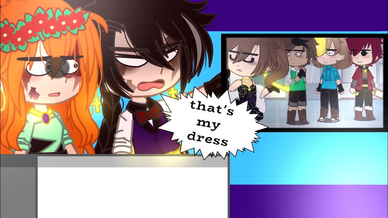 []FNAF[] William afton and Clara Afton react to ✨ Material Girl✨ 
