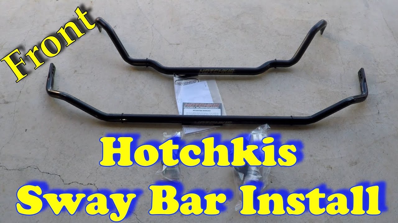 Hotchkis Front Sway Bar Install on the 5th Gen ZL1 Camaro