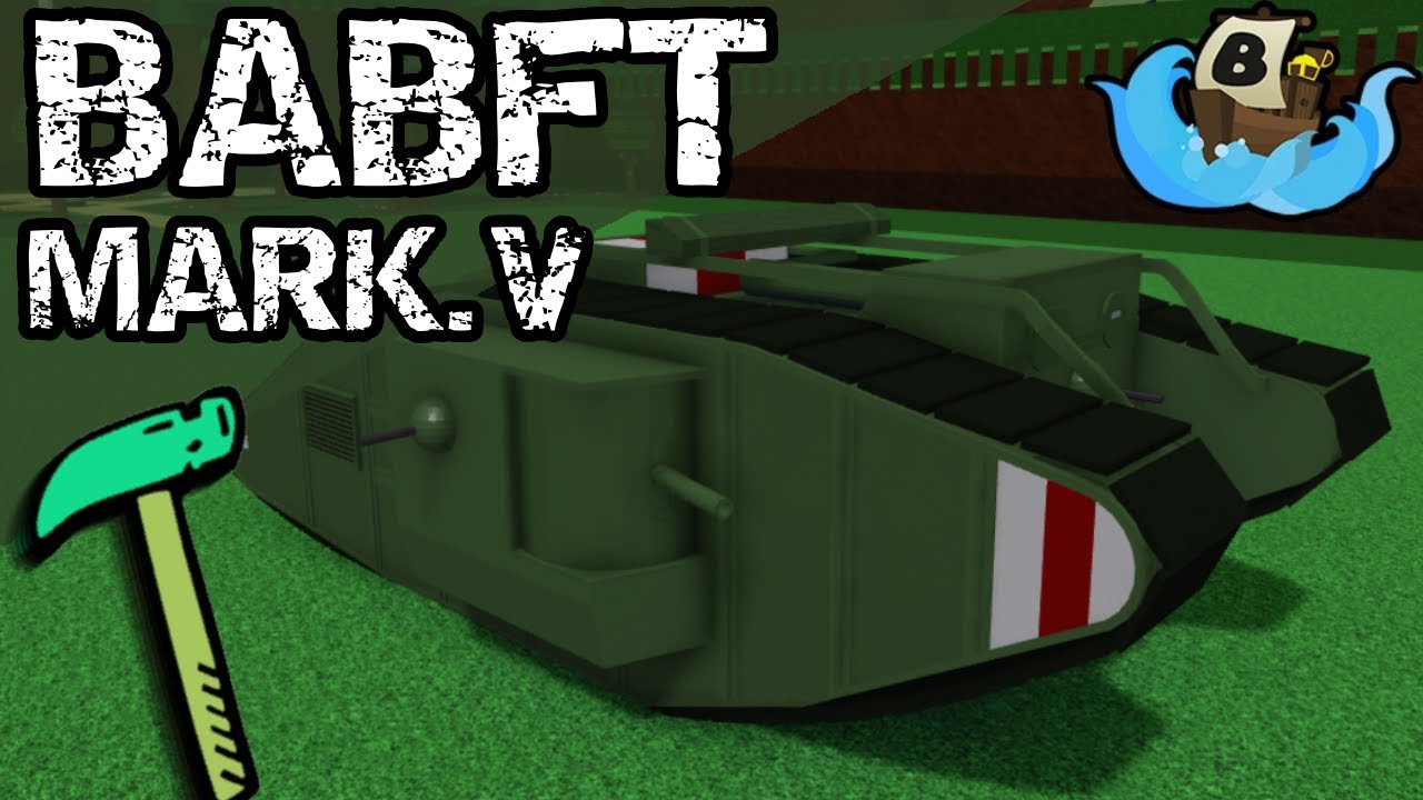 Mark V Showcase (Working Tracks) || Build a Boat for Treasure || ROBLOX