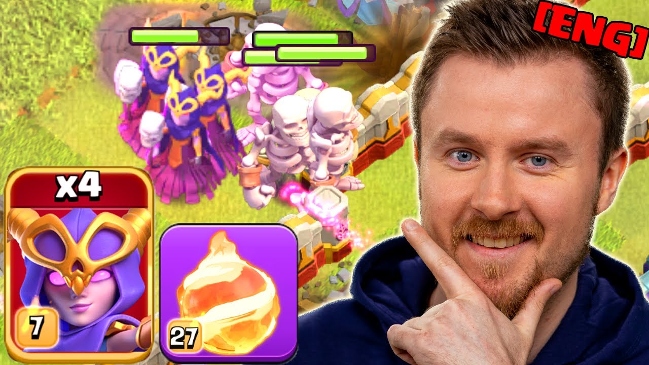 SUPER WITCHES are GOD-TIER with New Fireball Equipment (Clash of Clans)