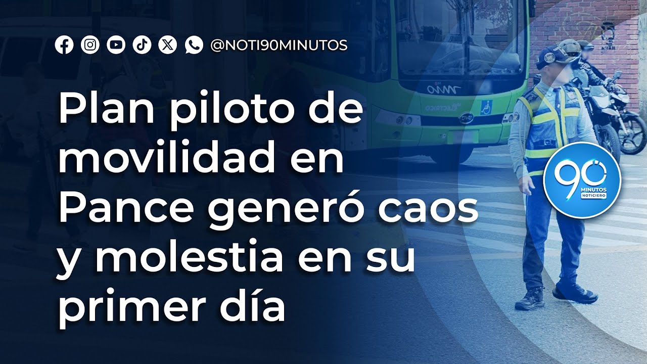 Plan piloto de movilidad en Pance generó caos y molestia en su primer día