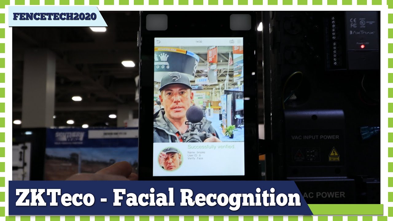 ZKTeco ProFace X Facial Recognition - Hosted by Southwest Automated Security FENCETECH2020