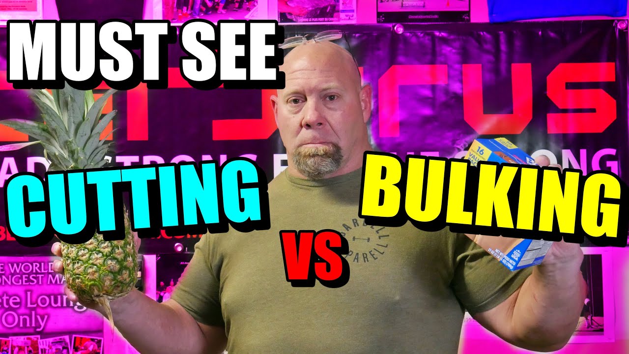 CUTTING VS. GAINING (WHAT YOU NEED TO KNOW)
