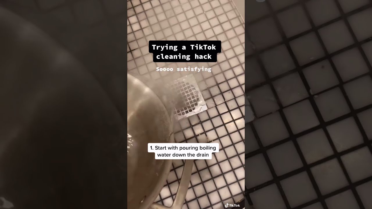 How to Clear Your Drain with Household Items