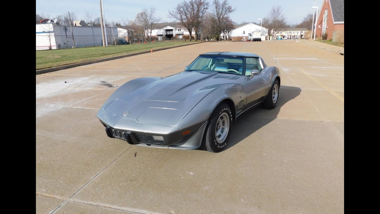Corvette 25th Anniversary Edition 1978 года!