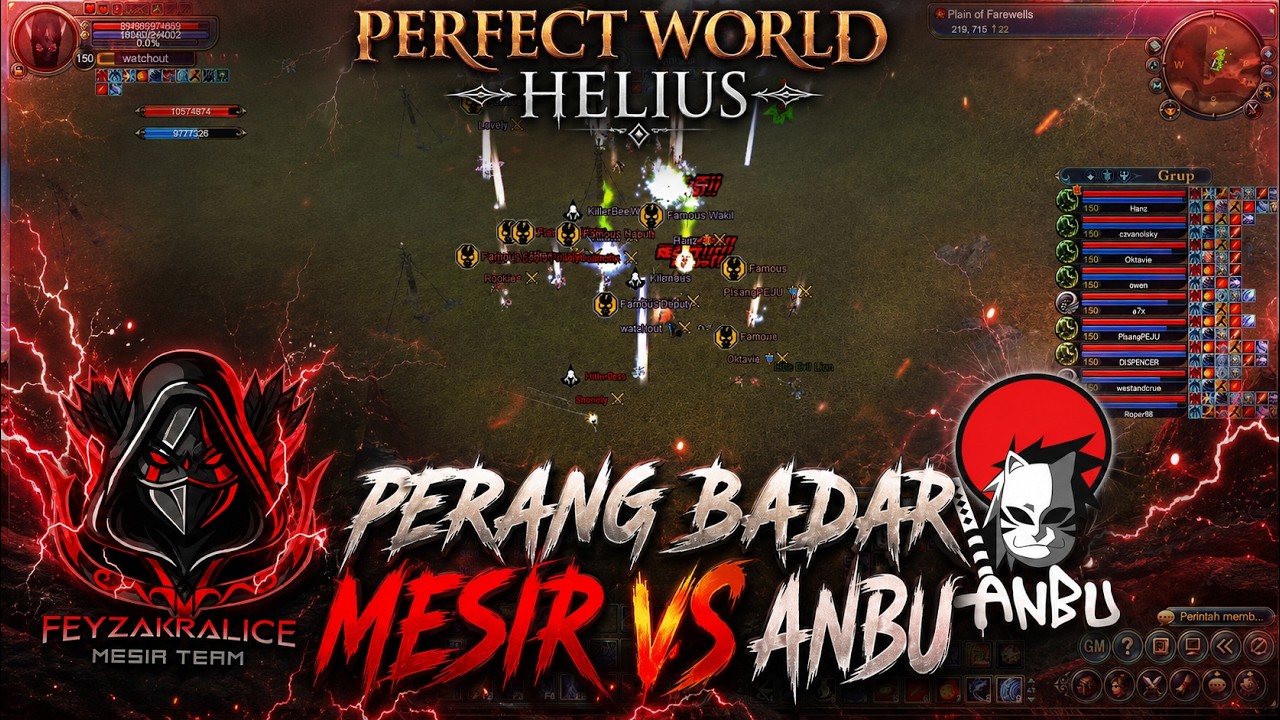 WAR FAMOUS VS KILLERBEE PERFECT WORLD HELIUS 1.4.6 NOCASTING