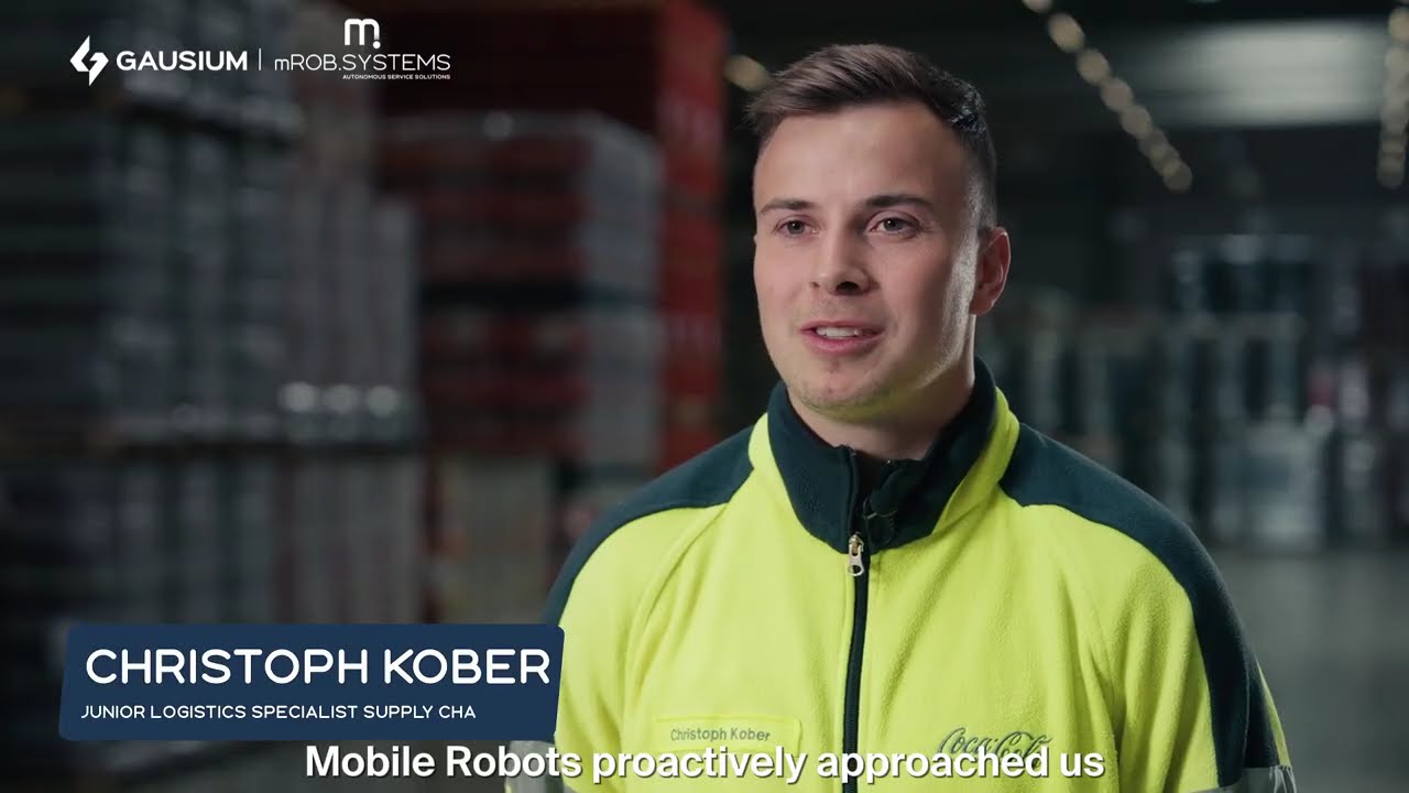 Coca Cola - Tự động hóa việc vệ sinh kho hàng bằng Robots - Gausium I Success Story