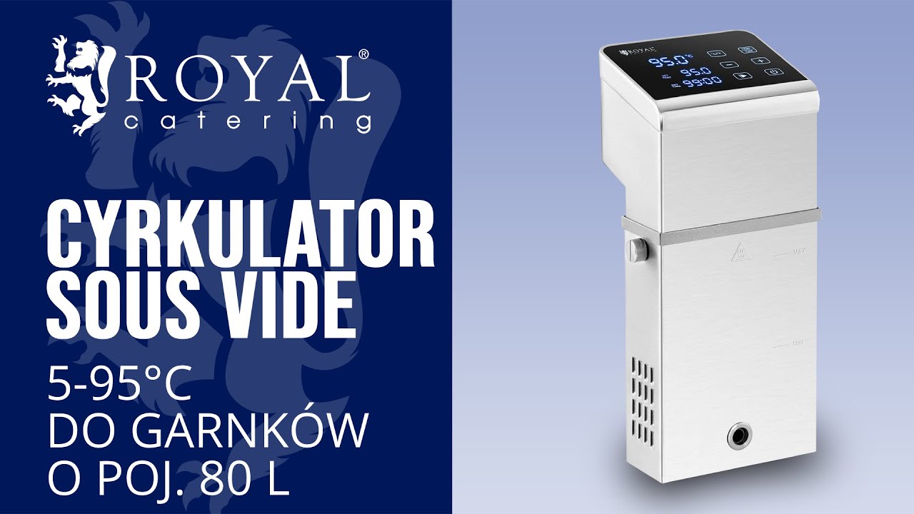 Cyrkulator sous vide Royal Catering RCVG-43 | Prezentacja produktu