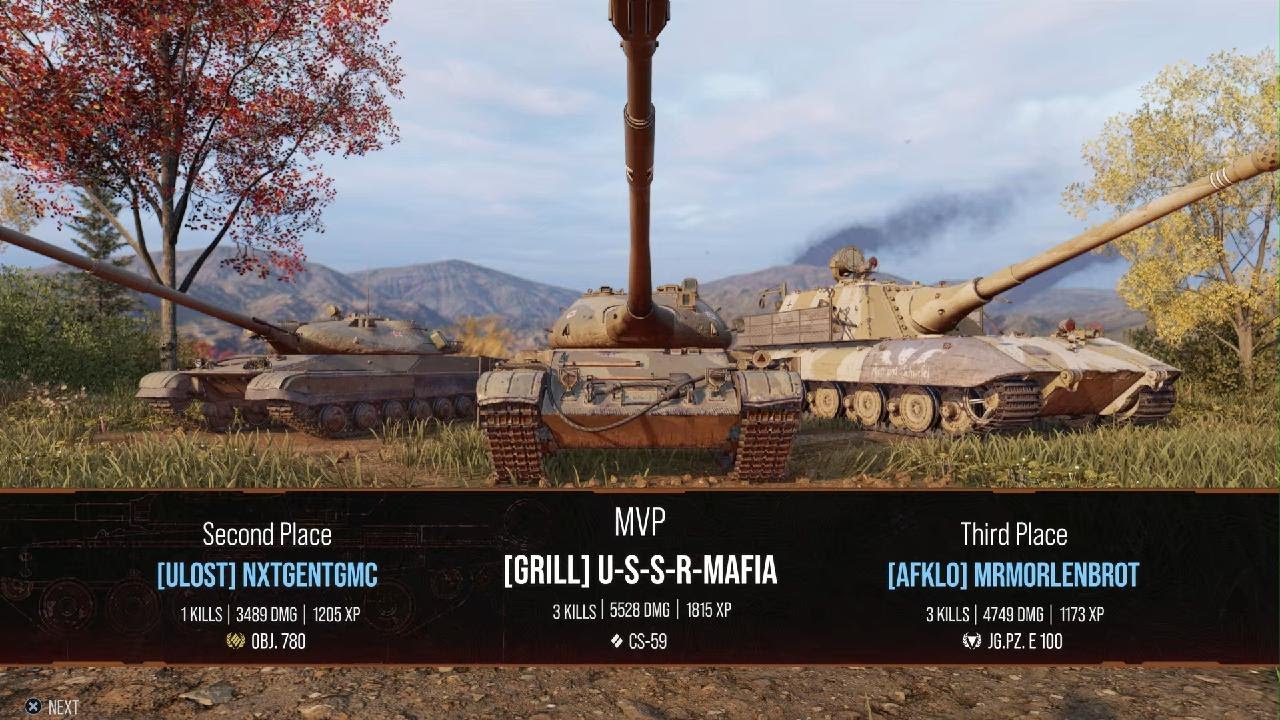 CS-59/World of tanks/wot console[KARELIA/6,700 combined damage]