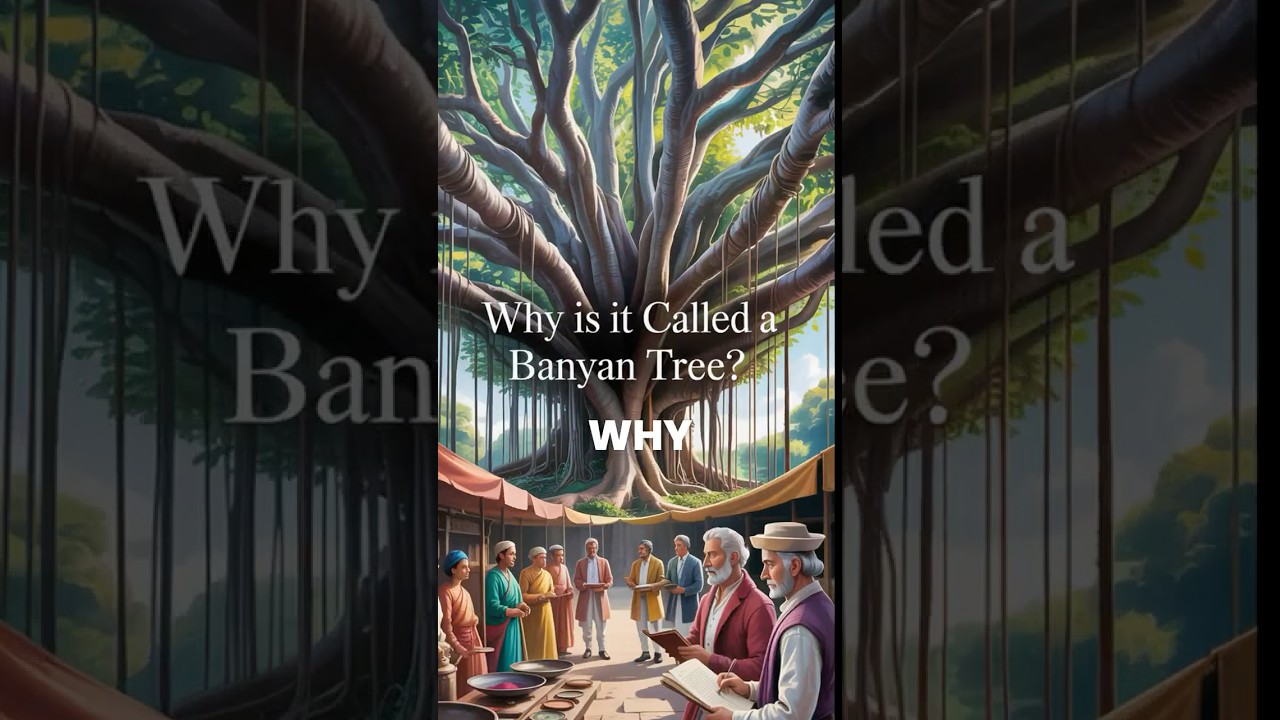 🌳 Why Is It Called a Banyan Tree? | The Surprising Origin of the Name