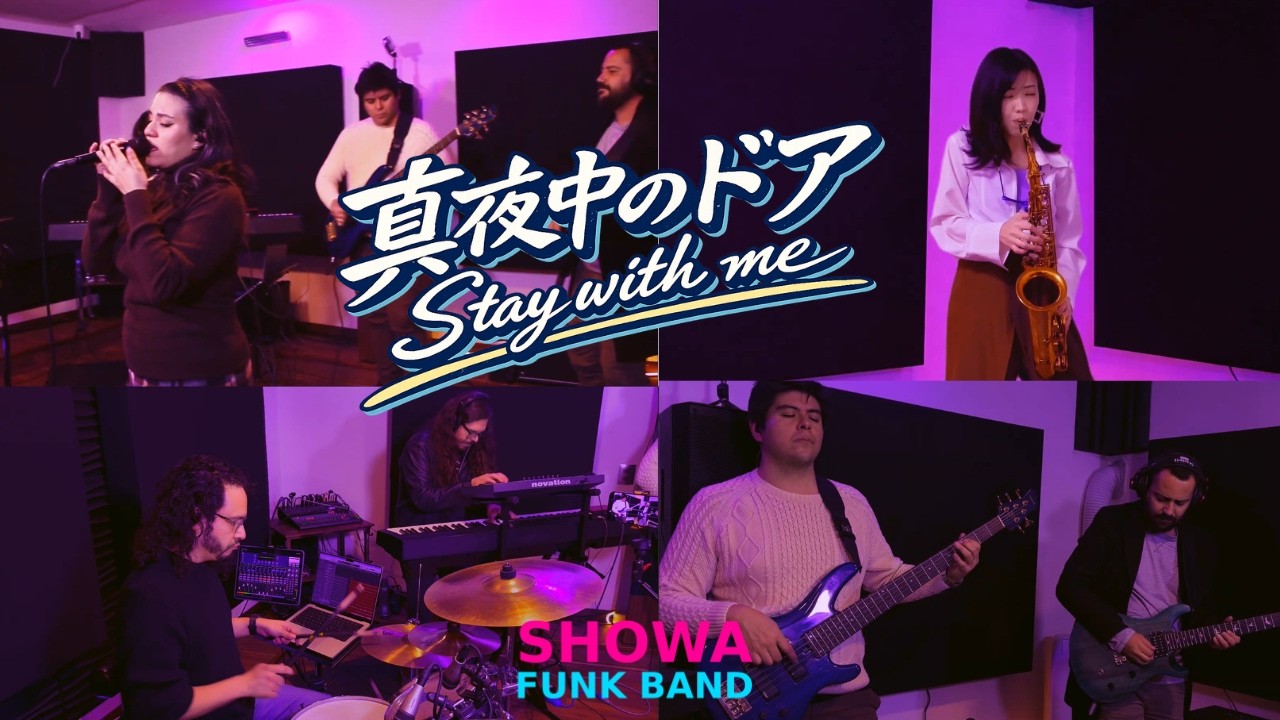 Stay With Me (真夜中のドア) – Miki Matsubara | City Pop Cover | Showa Funk Band