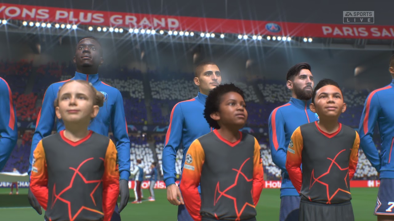 FIFA 22 Champions League Intro on PS5