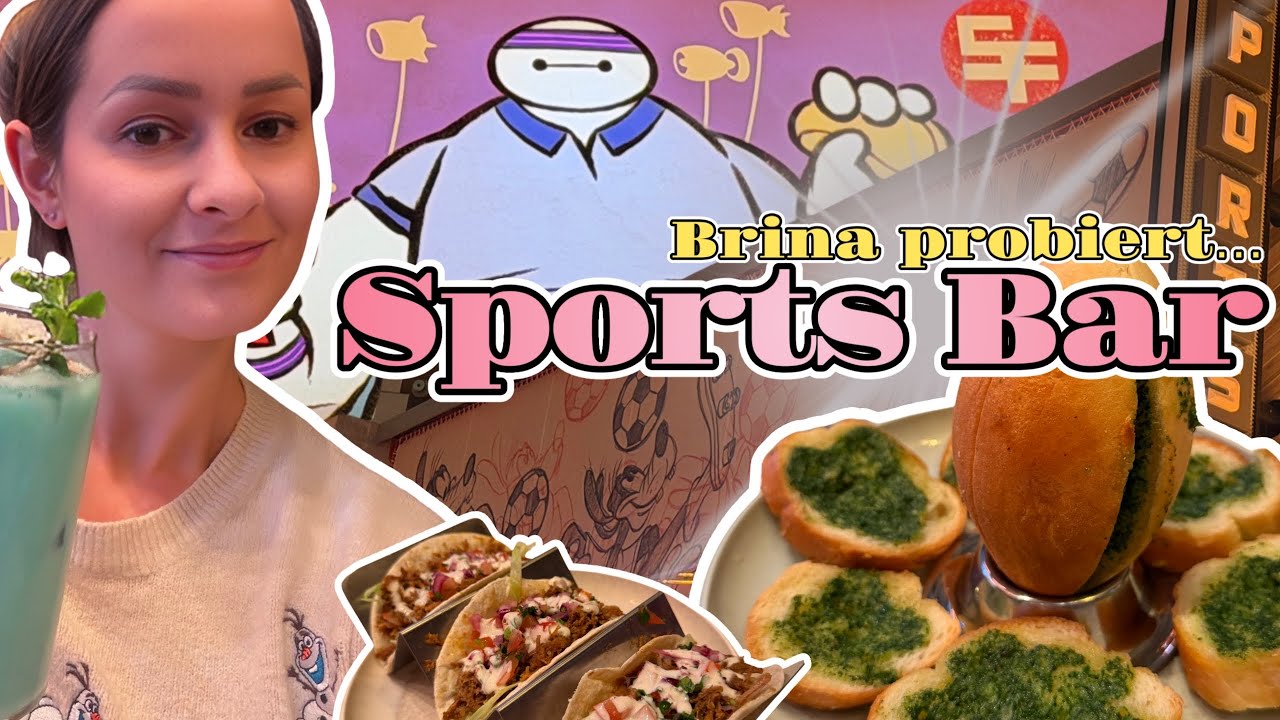 Brina probiert... die frisch renovierte Sports Bar & Lounge | Disneyland Paris 