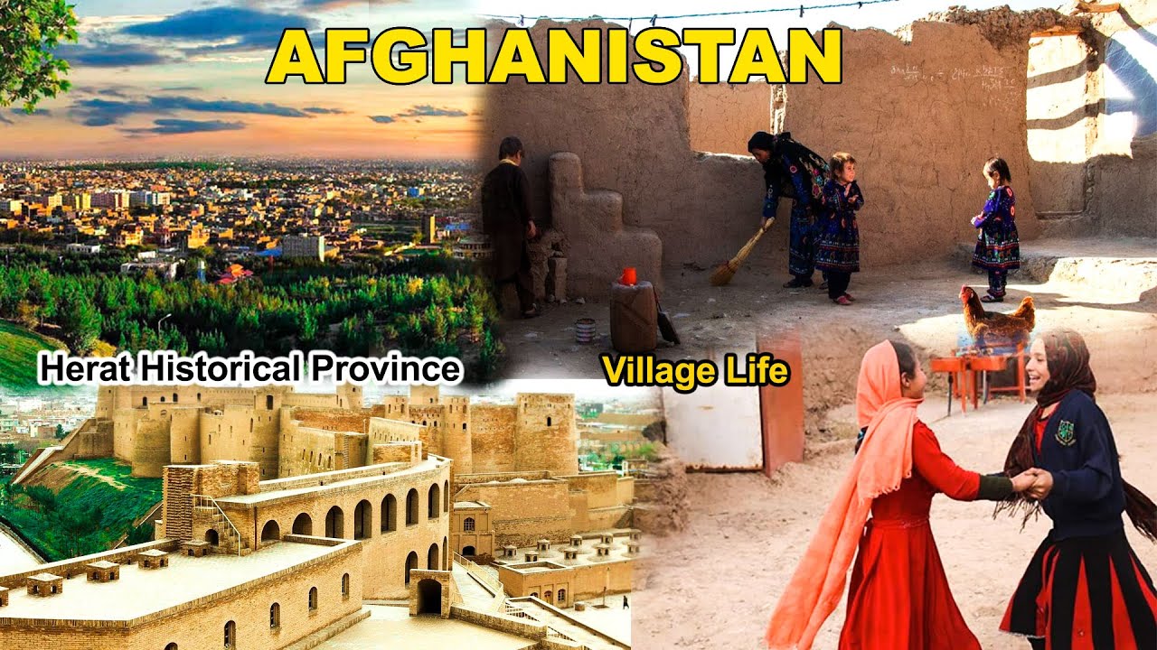 AFGHANISTAN | Herat Historical Province | Village Life | 4k