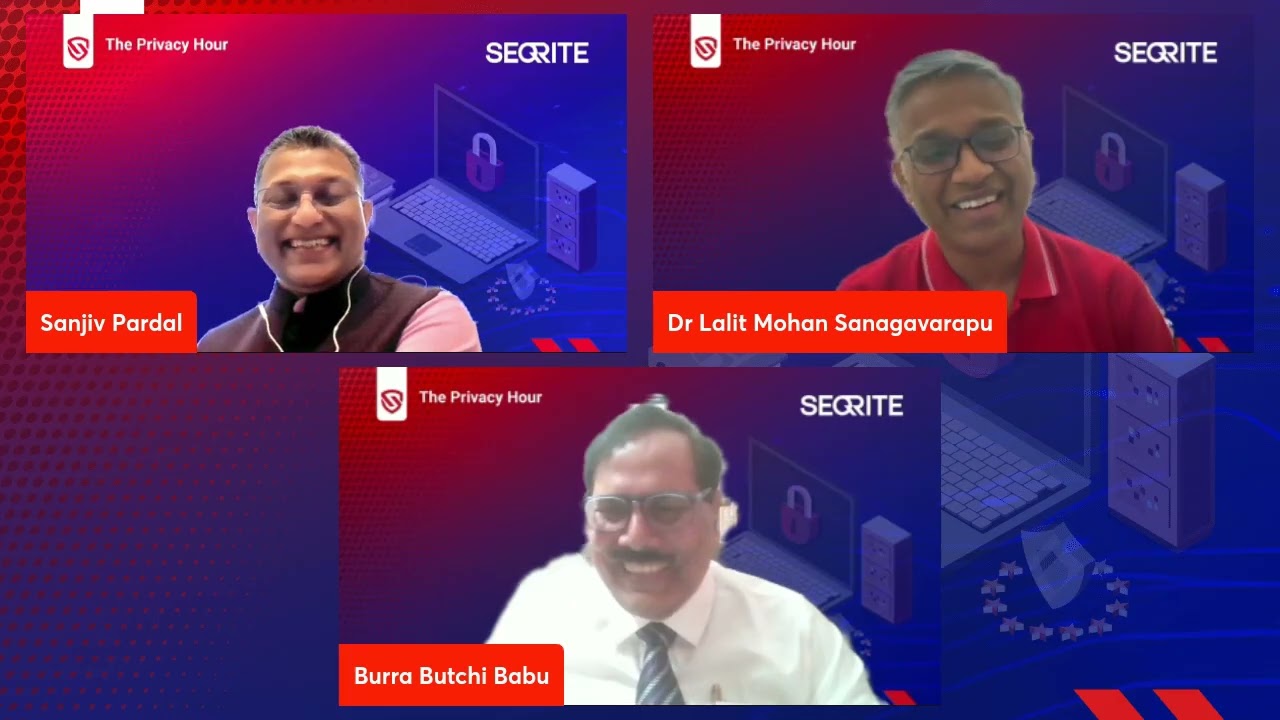 Privacy Hour | DP in Banking and Financial Services  | Butchi Babu | Dr. Lalit Mohan | Sanjiv Pardal