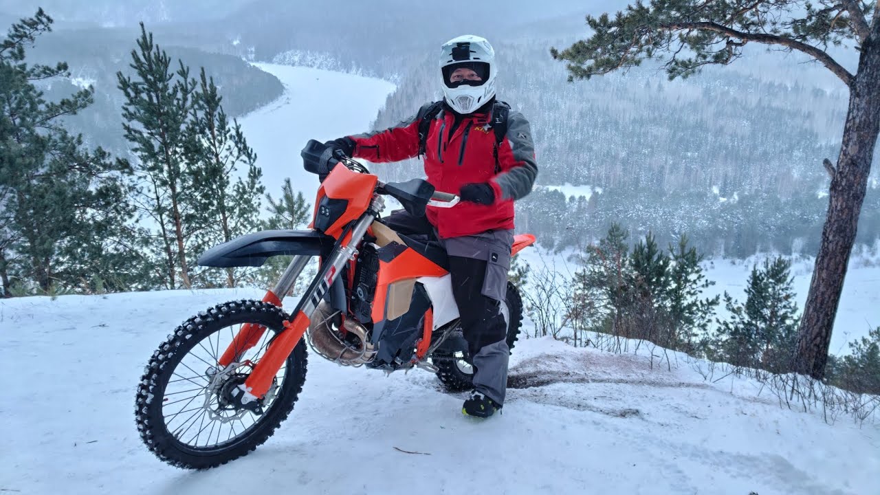 Сибирский дрифт #эндуро #питбайк #motocross #enduro