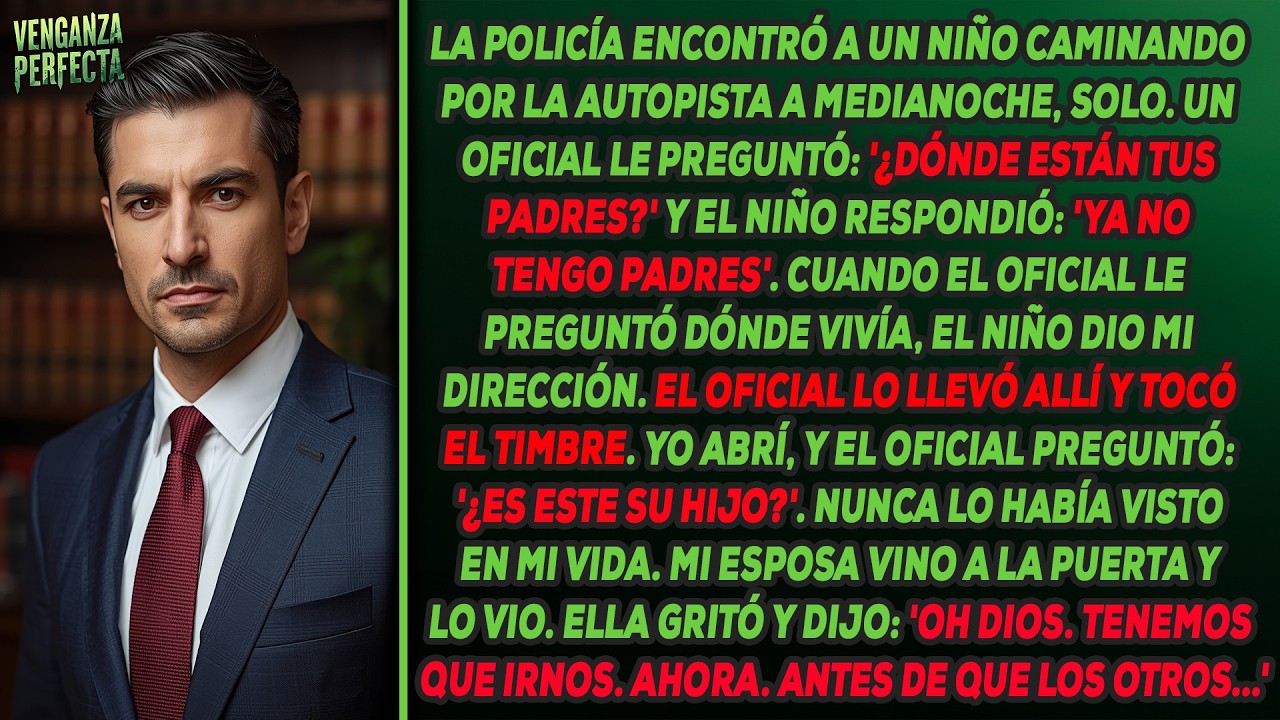 Mi esposa gritó y dijo: «Oh, Dios. Tenemos que irnos. Ahora. Antes de que los demás...». ...