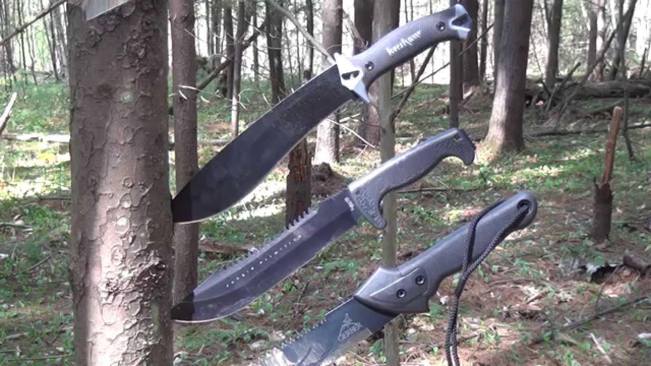 Small Machete Shoot out Part 1