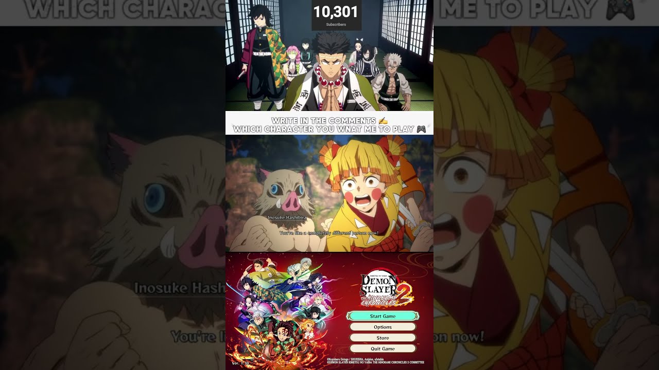 Demon Slayer Hinokami Chronicles 2 Vertical Live