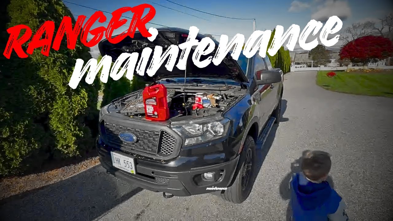 Как заменить масло в Ford Ranger 2.3 Ecoboost 2022 года