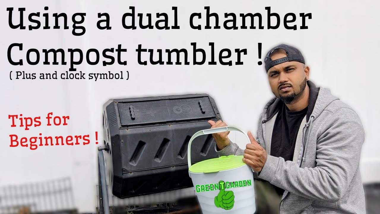 Dual Chamber Compost Tumbler  | Things You Need to Know | #composting #compost #gardening