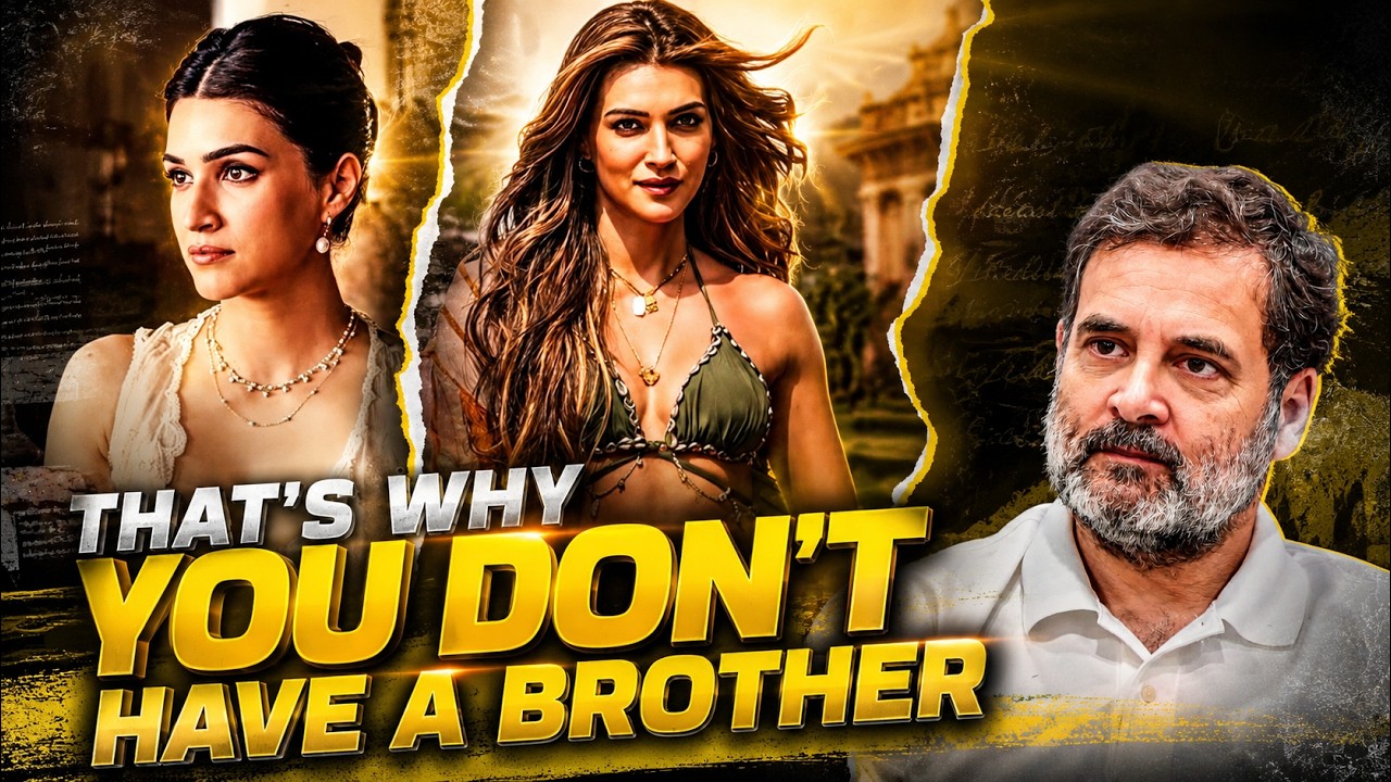 Reason why Rahul Gandhi is supporting Kriti Sanon | Raksha Bandhan Ad