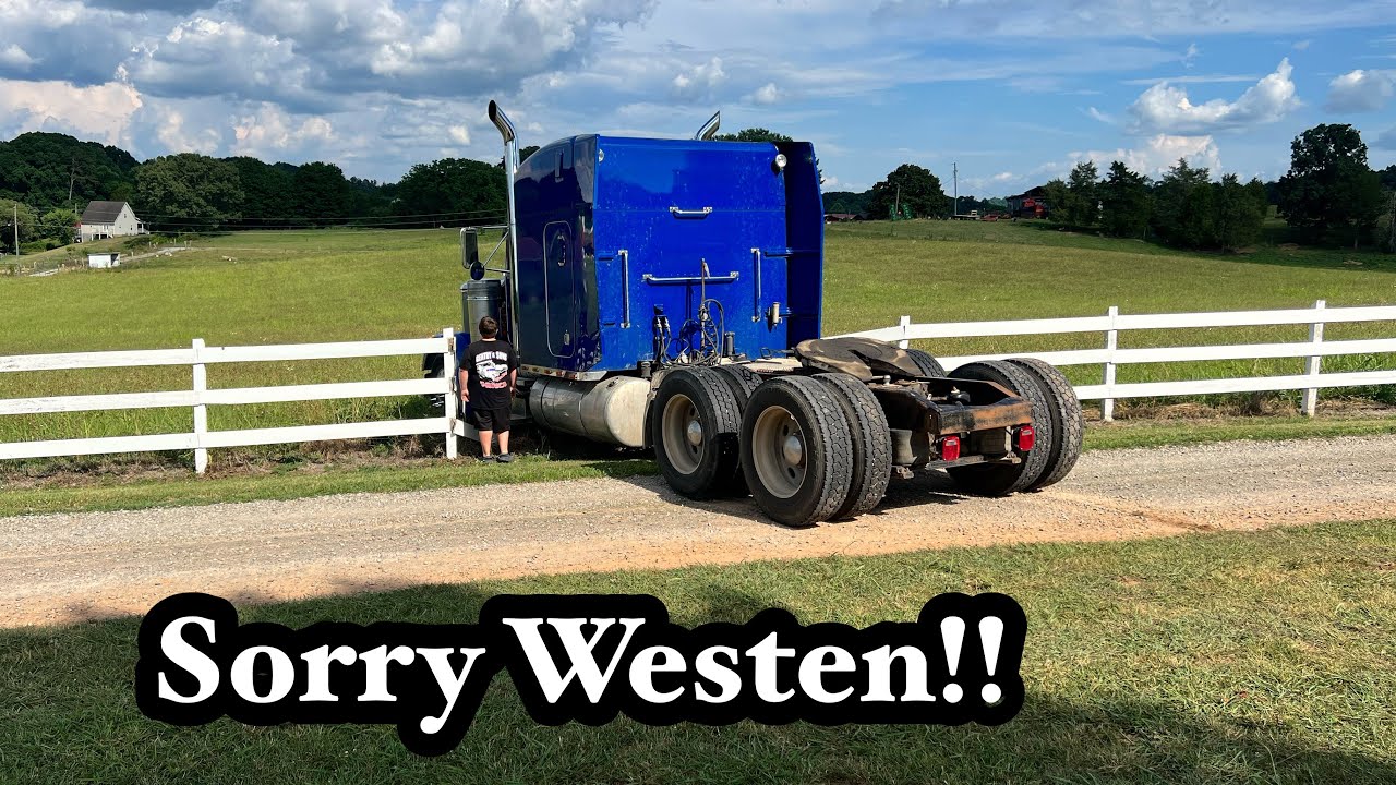 I Wrecked Westen’s Peterbilt 379!!