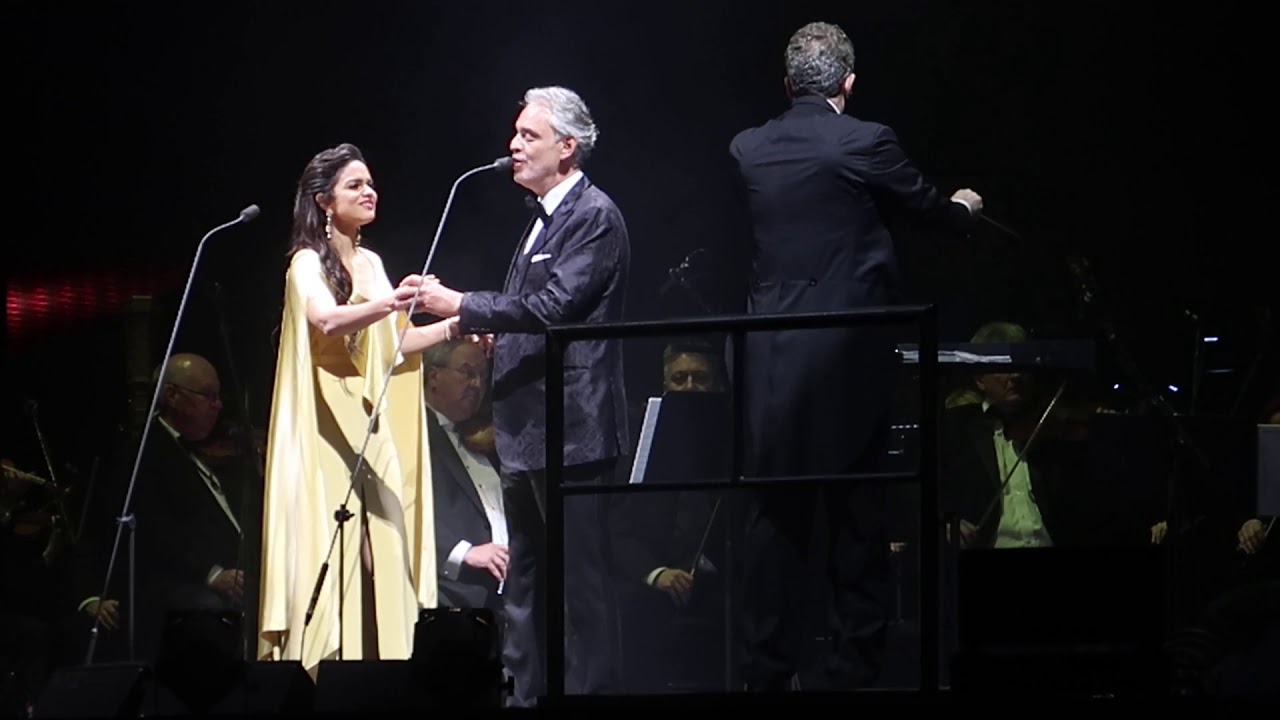 Andrea Bocelli Featuring Larisa Martinez (LIVE) (HD) / Pechanga Arena - San Diego, CA 12/8/19
