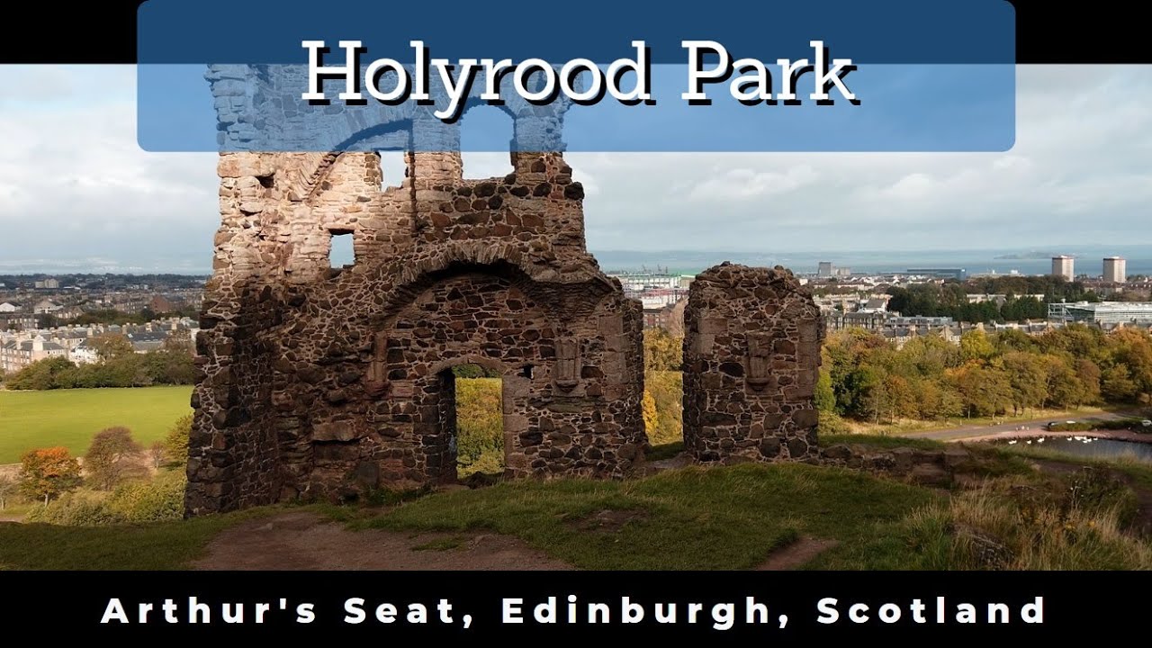 Holyrood Park, Arthur's Seat, Edinburgh, Scotland in 4k