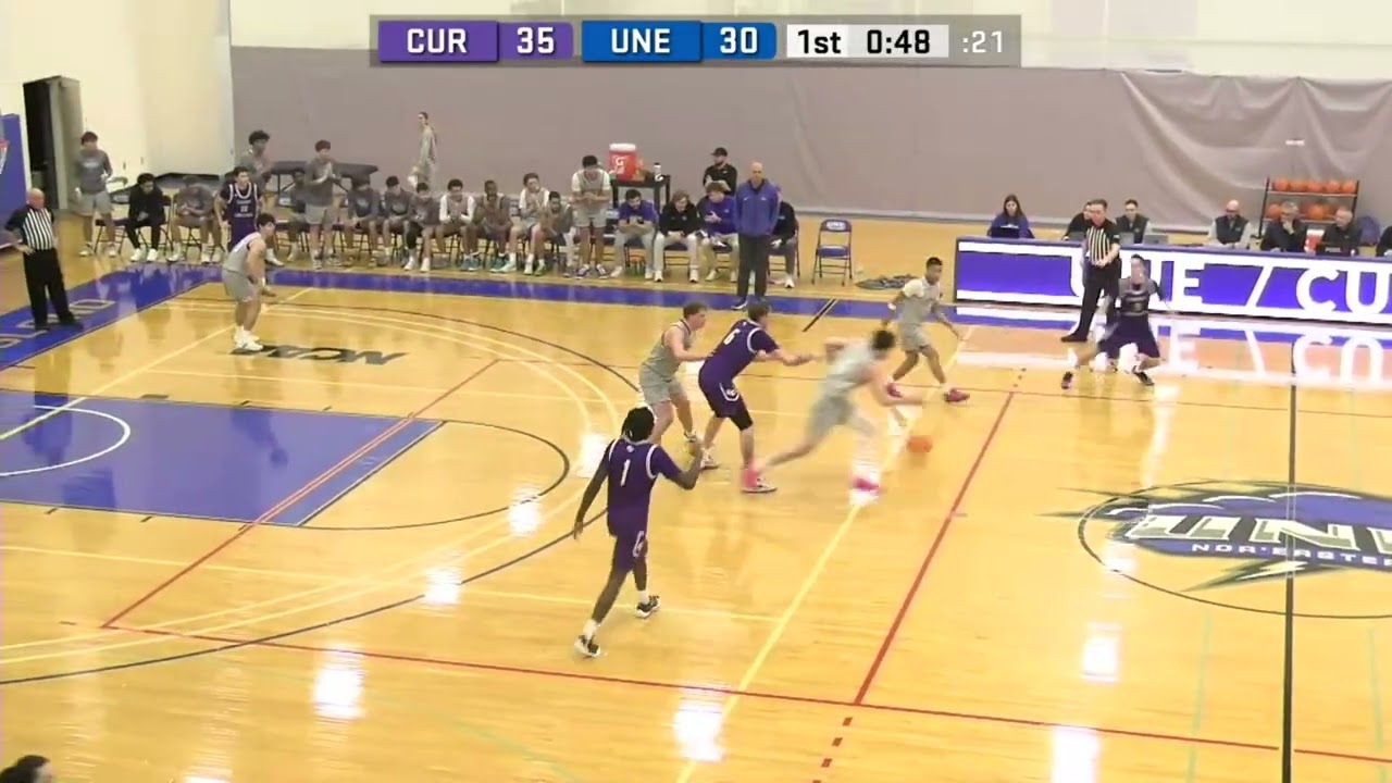UNE Men's Basketball: Highlights vs. Curry (1/28/26)