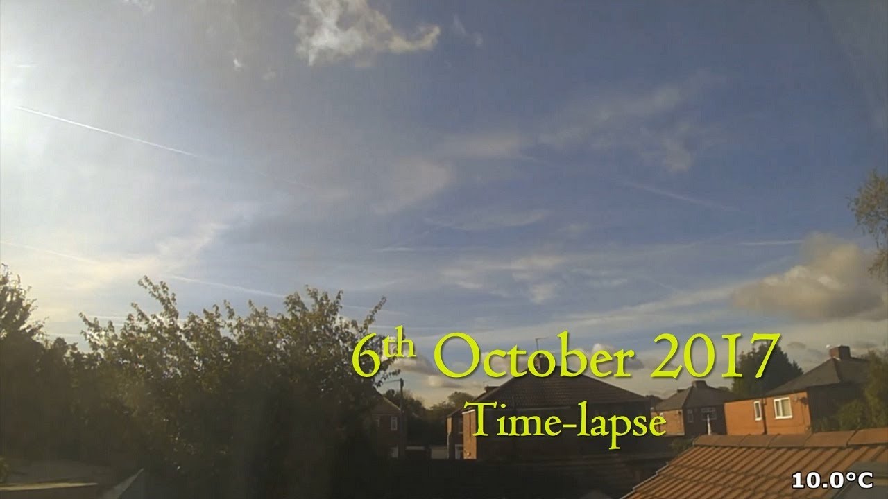 6 October 2017 Time-lapse