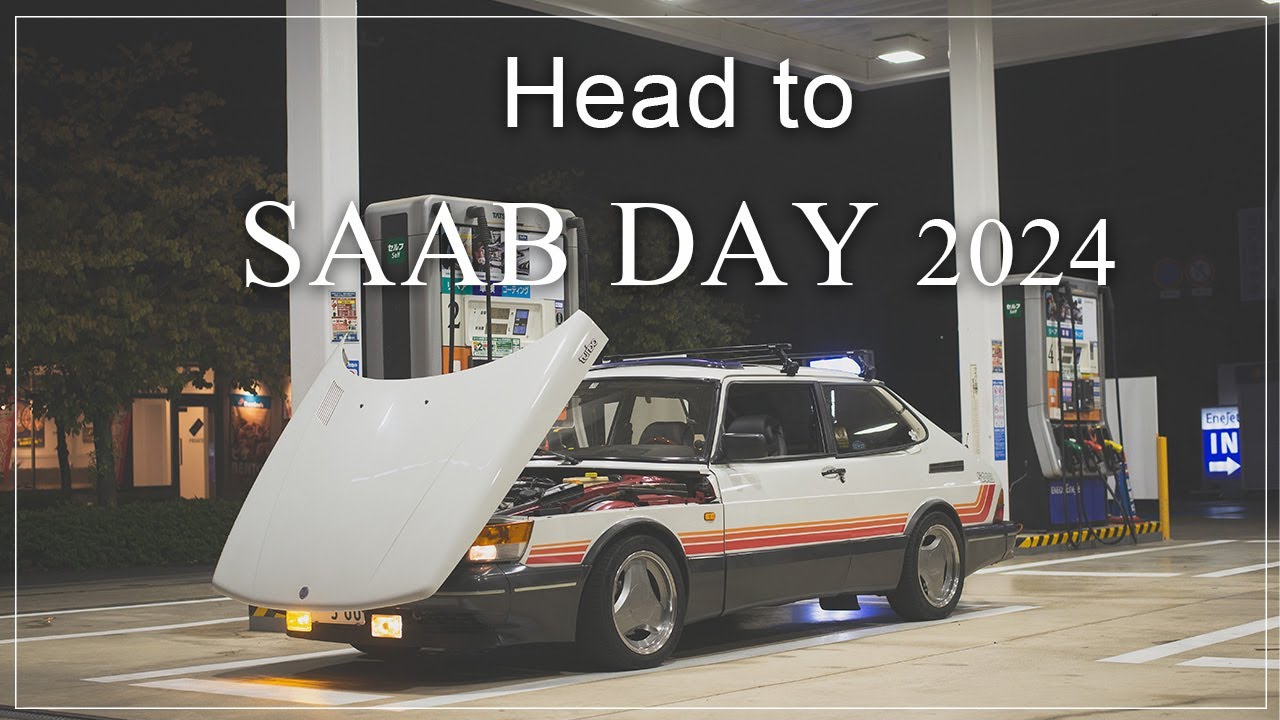 年に一度のサーブ祭りに向けて出発！ [SAAB Day 2024 -安曇野-]