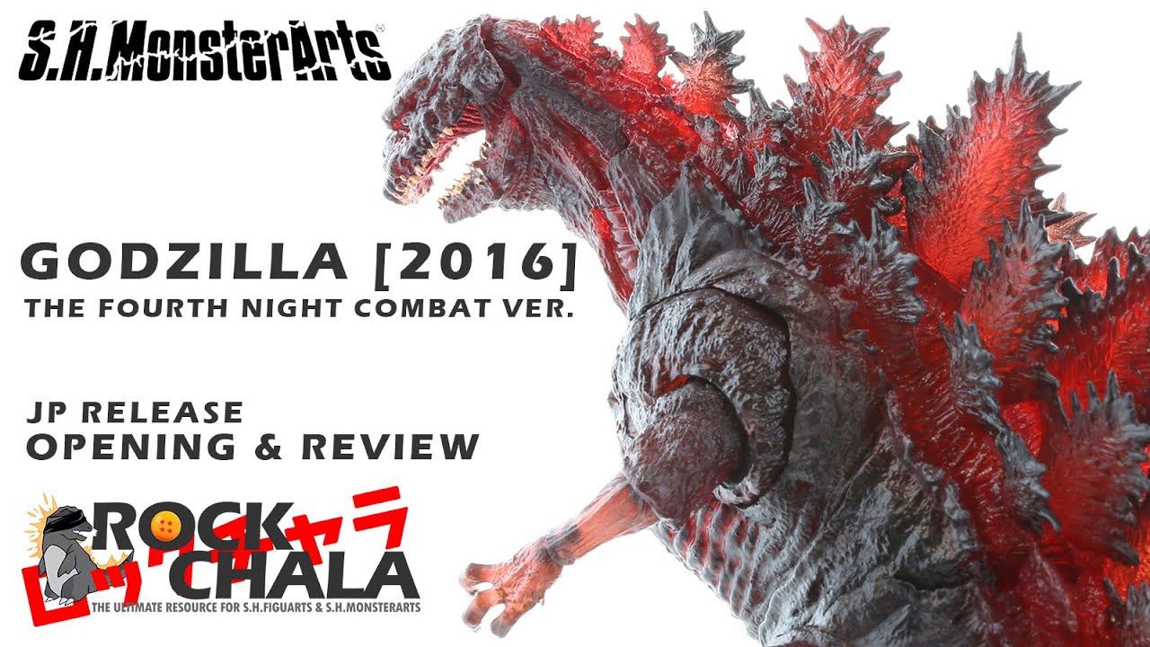 S.H Monsterarts Shin Godzilla The Fourth Night Combat Ver JP Release Review SHMA